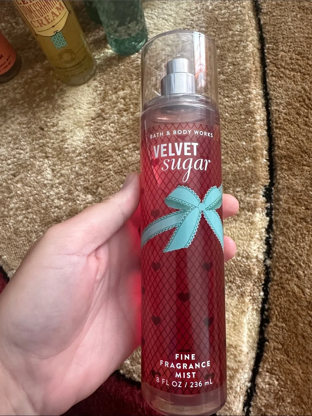Velvet sugar fine fragrance mist